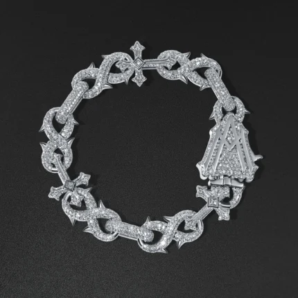 10mm St. Mark Bracelet – White